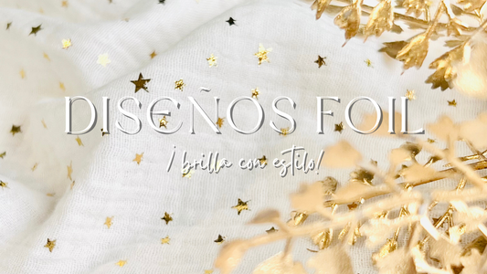 Estampados Foil: Brillo, Elegancia y un Toque Sorprendente ✨🌟