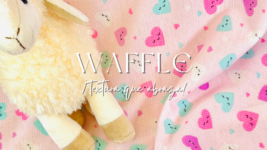 Tela Waffle: Textura que Abraza, Frescura que Enamora 🍃🧺