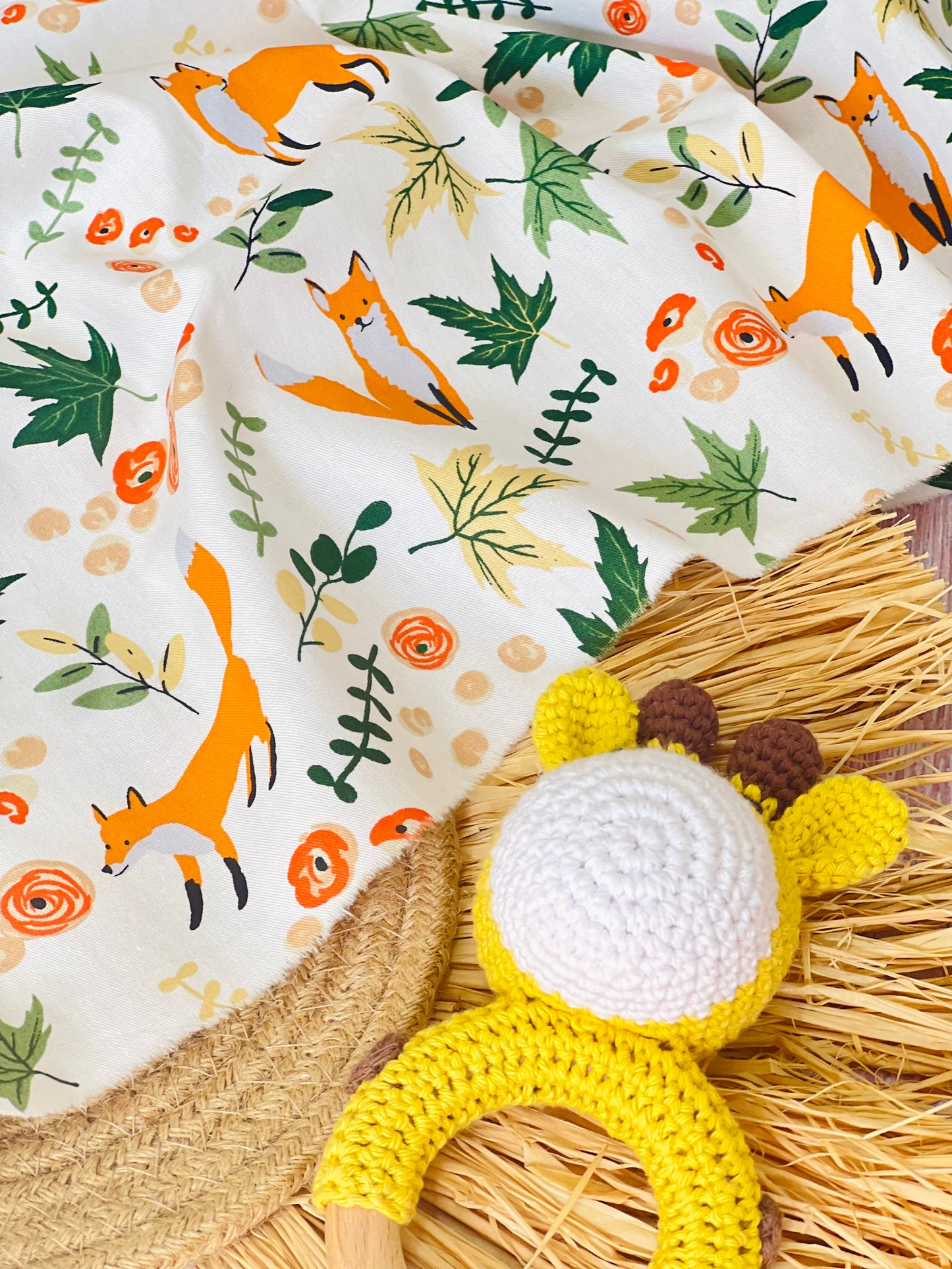 Cotton Twill Fox Forest