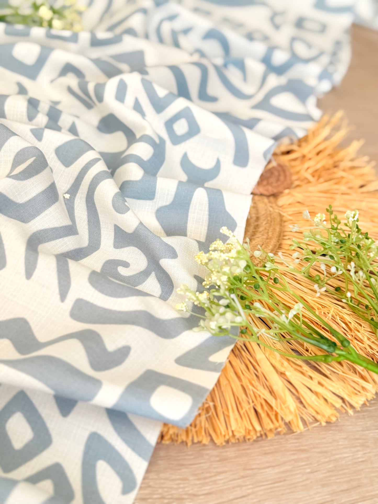 Printed Linen Sahara Flow