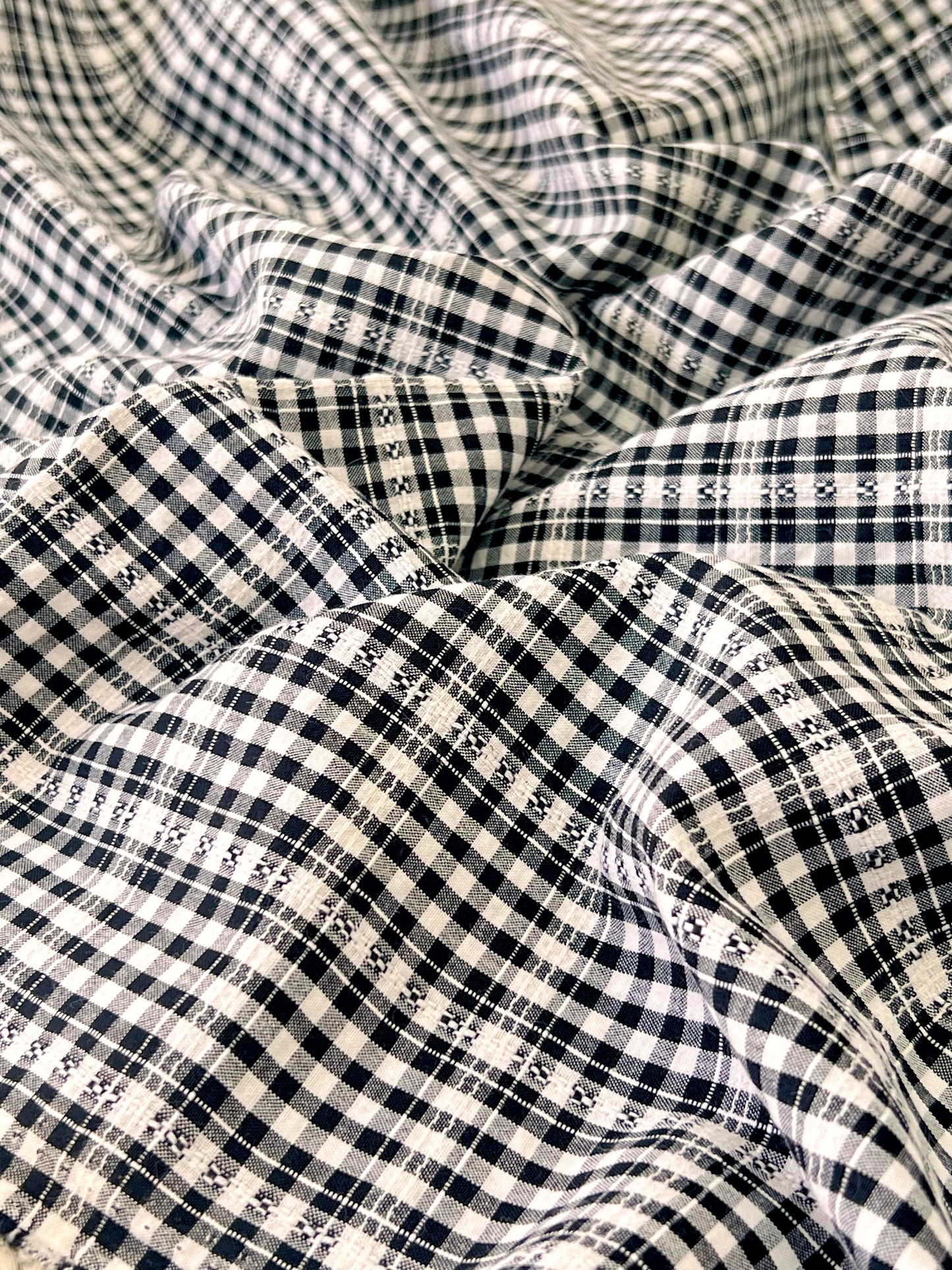 Printed Cotton Checks 02