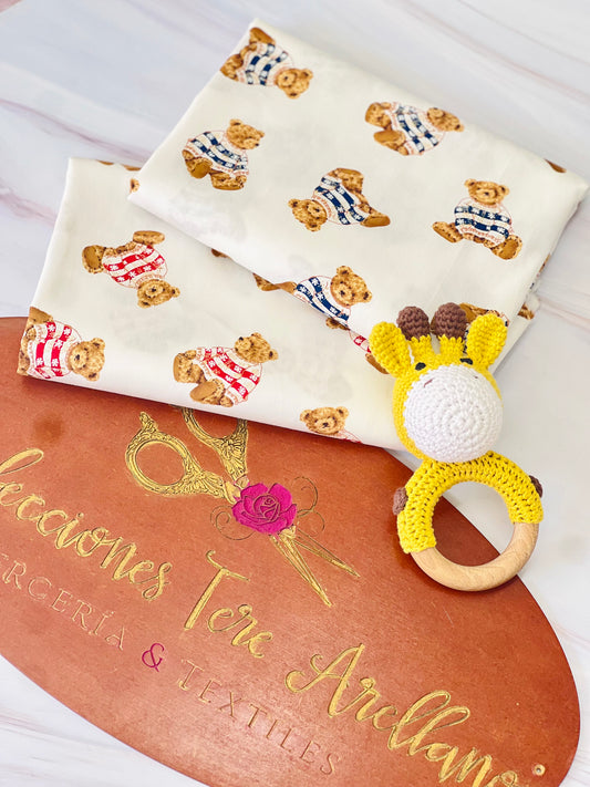 Cotton Twill Teddy Bear 02