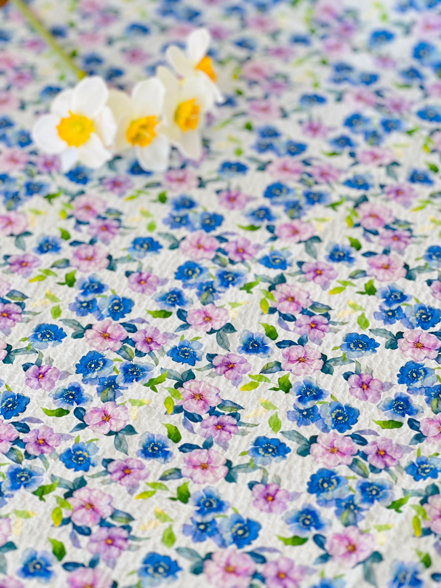 Printed Cotton Seersucker Spring/S29