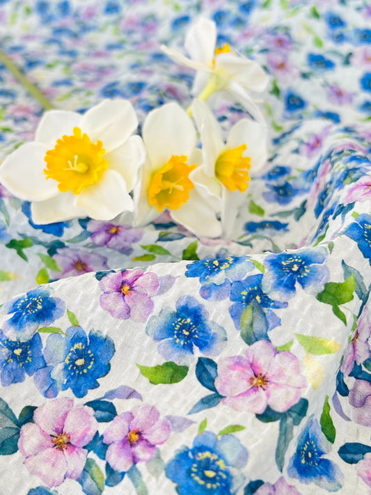 Printed Cotton Seersucker Spring/S29