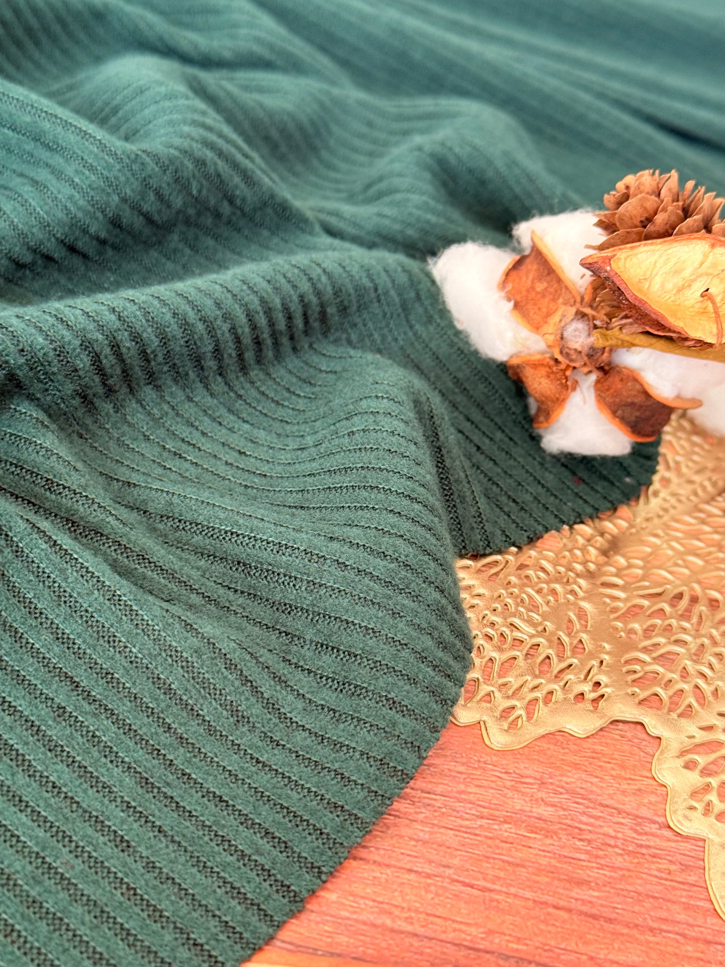 Sweater Knitted Rib Heather