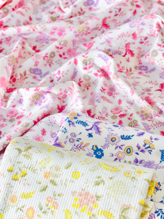 Printed Rib Spring Garden