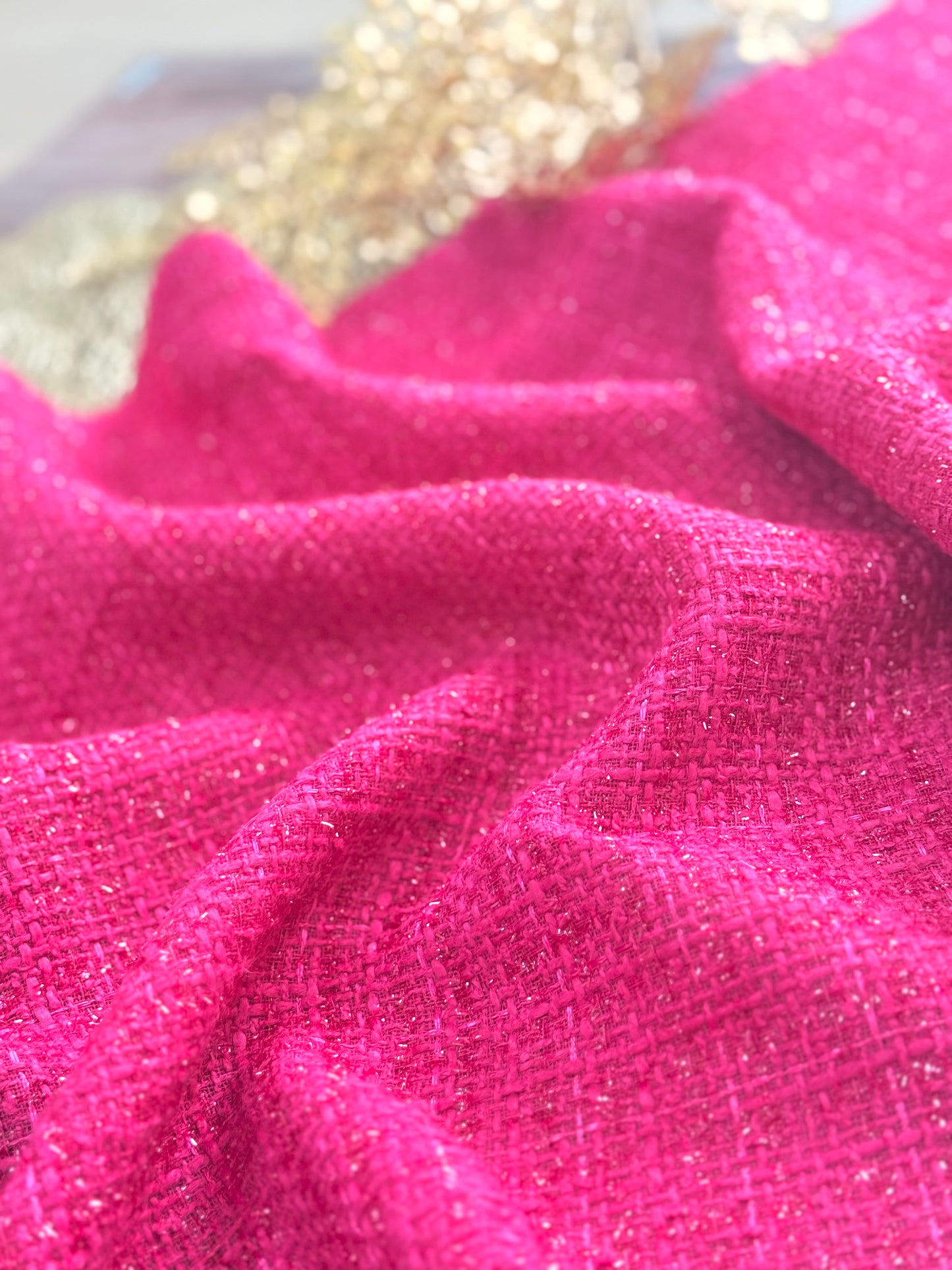 Tweed Sparkle Weave