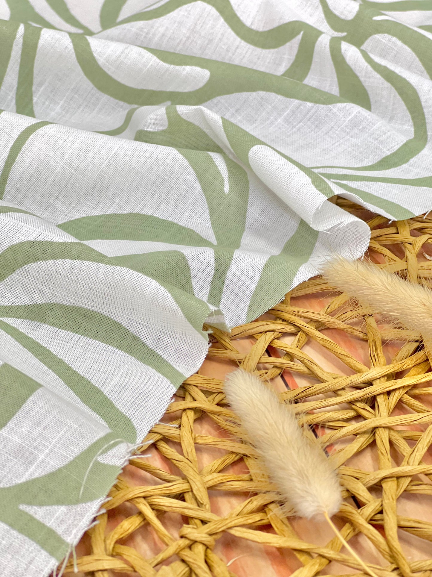 Printed Linen Flow Rythm