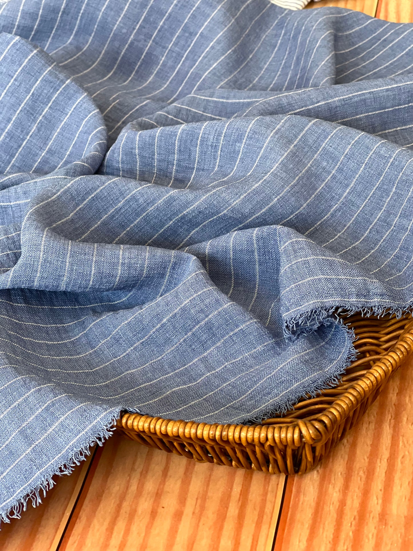 Printed Linen Stripes 12