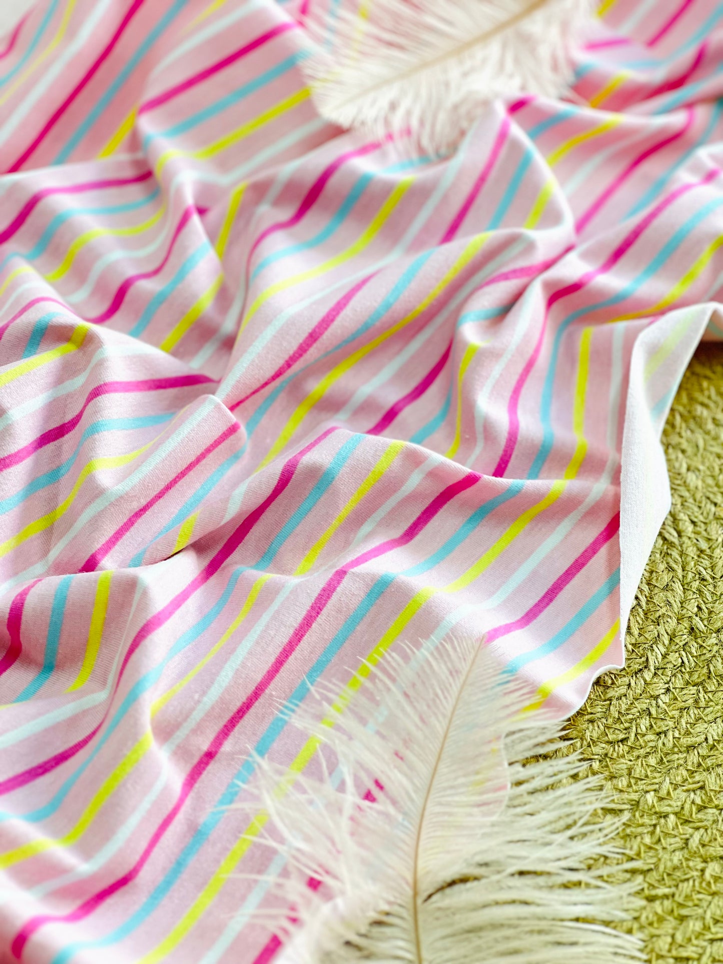 Interlock Rainbow Stripes