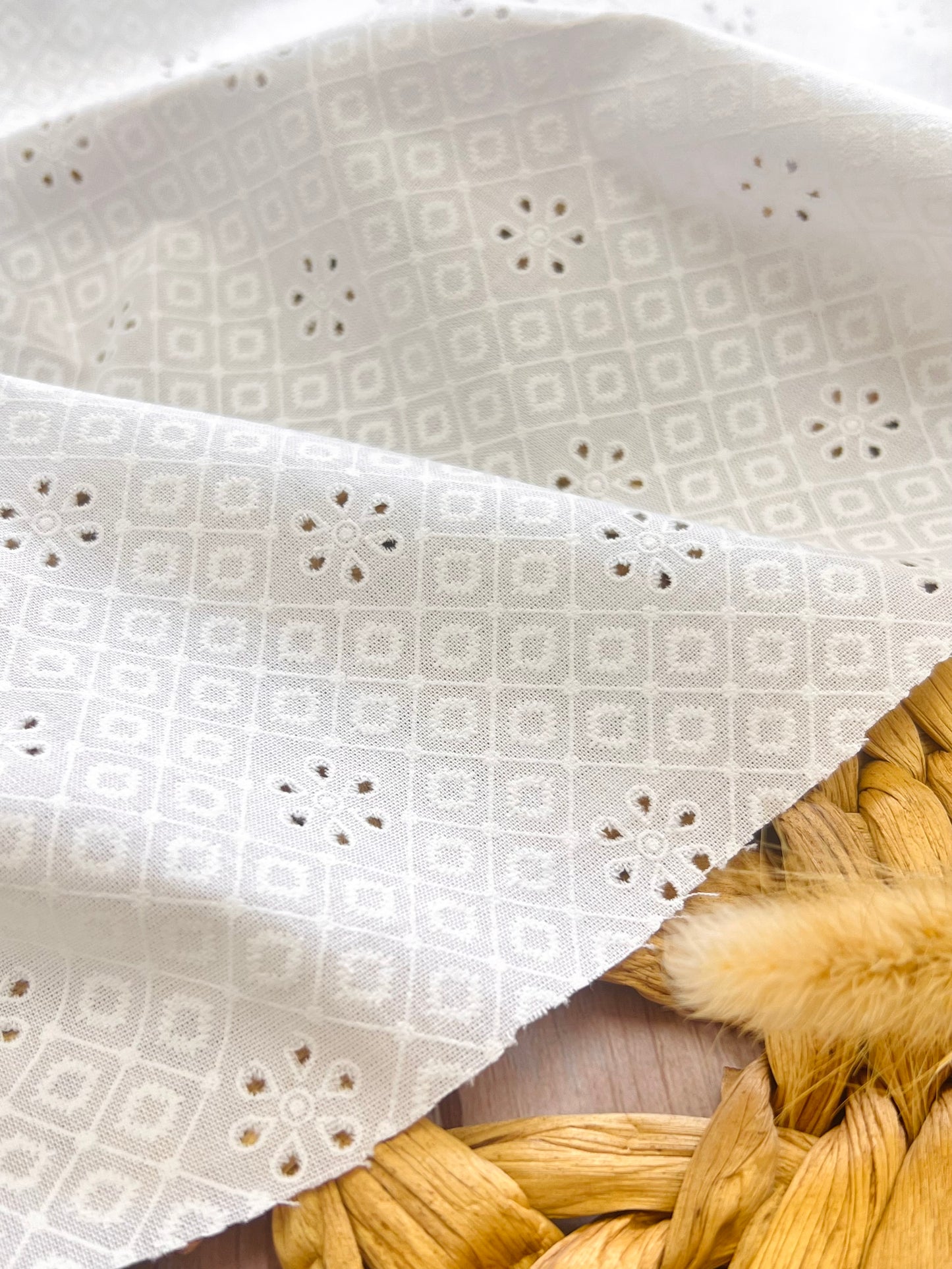 Printed Holl Out Cotton Lili