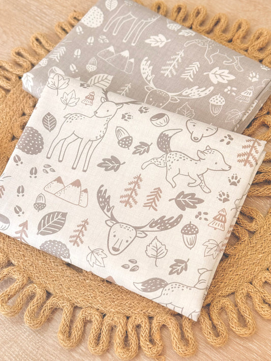 Cotton Twill Woodland Tales