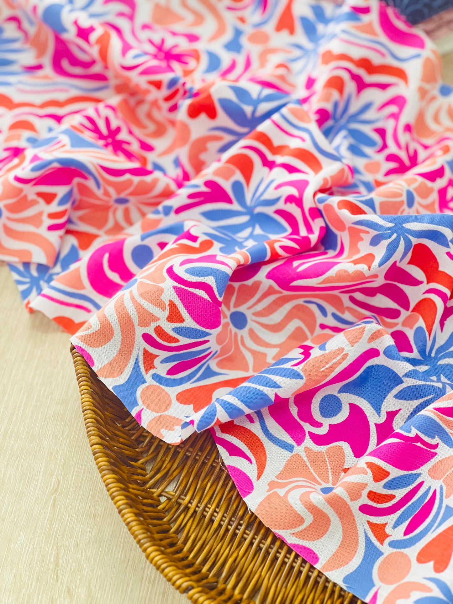 Printed Linen Cartagena