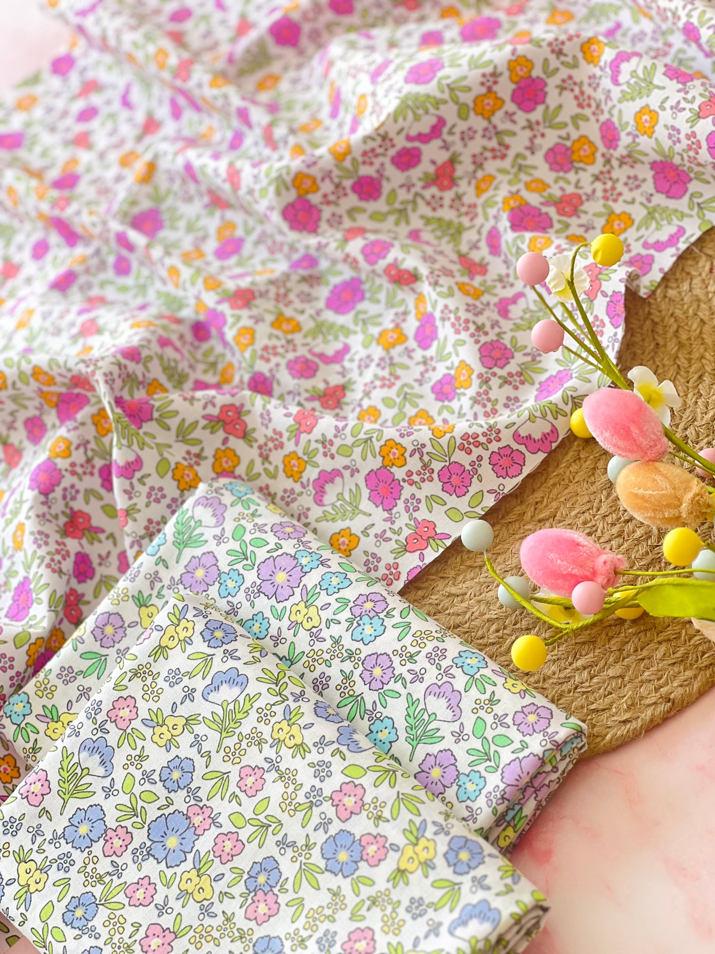 Printed Cotton Bloom Meadow