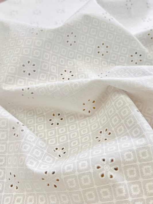 Printed Holl Out Cotton Lili