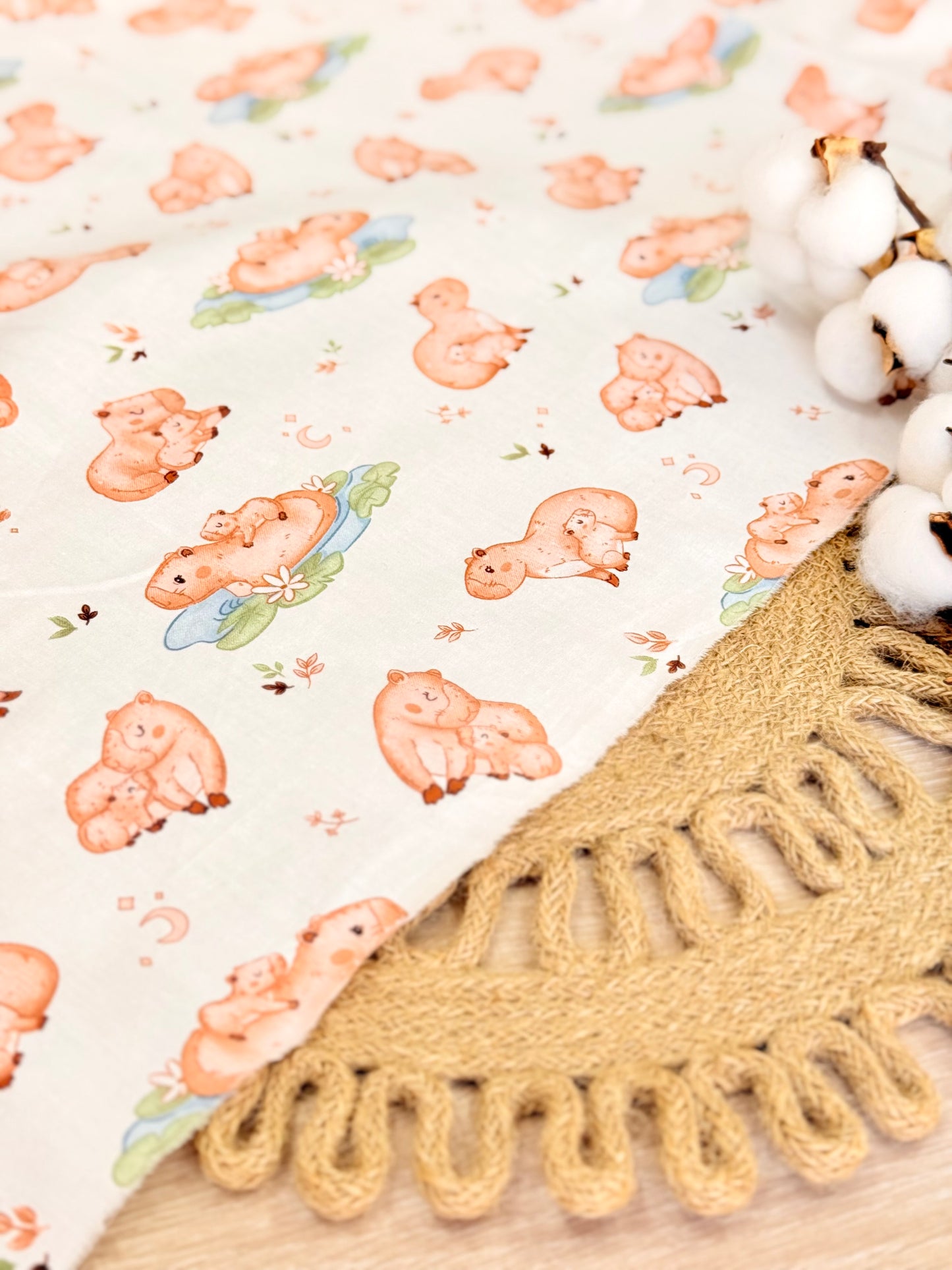 Cotton Twill Capibara