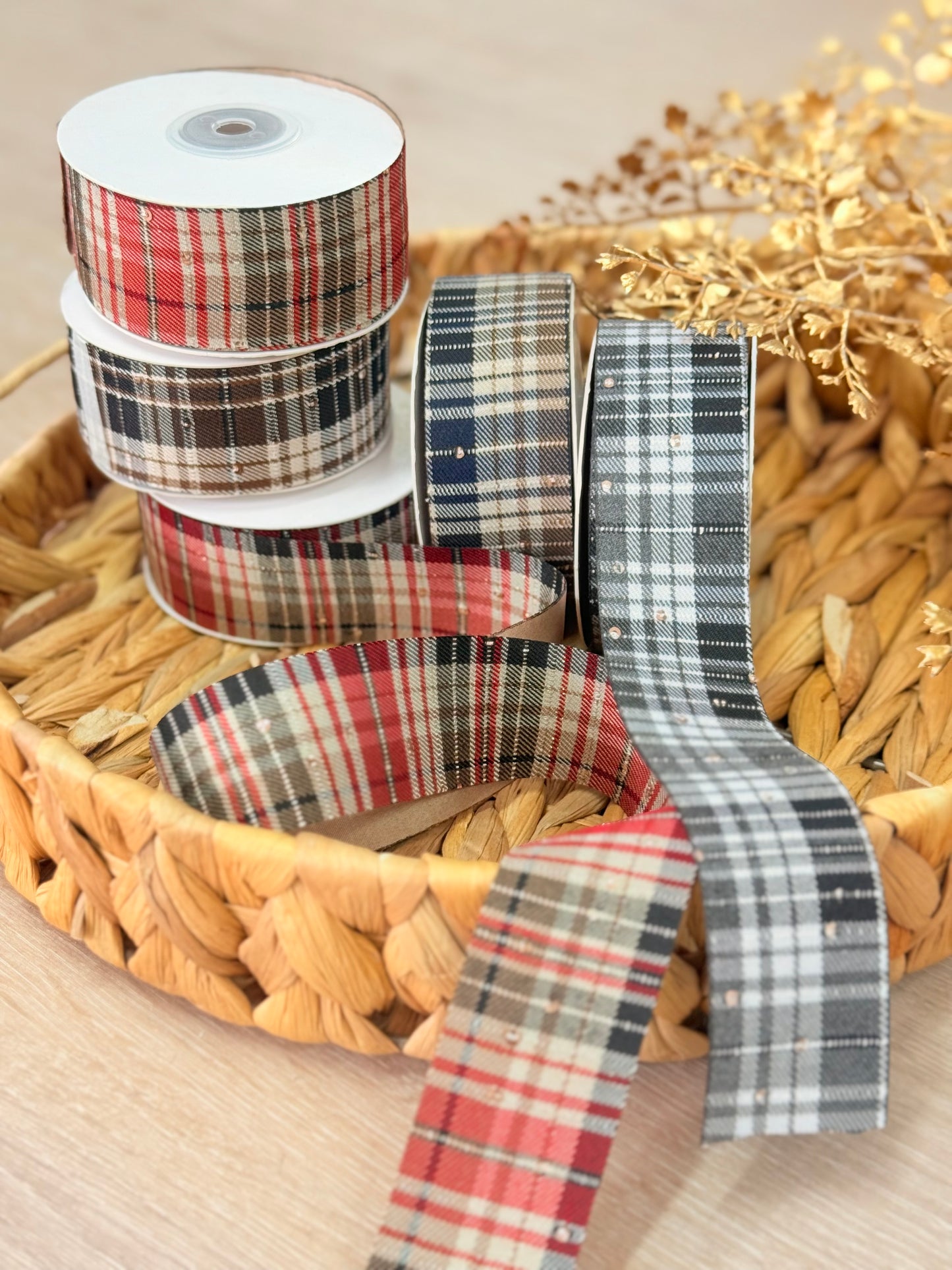 Listón Scottish Plaid