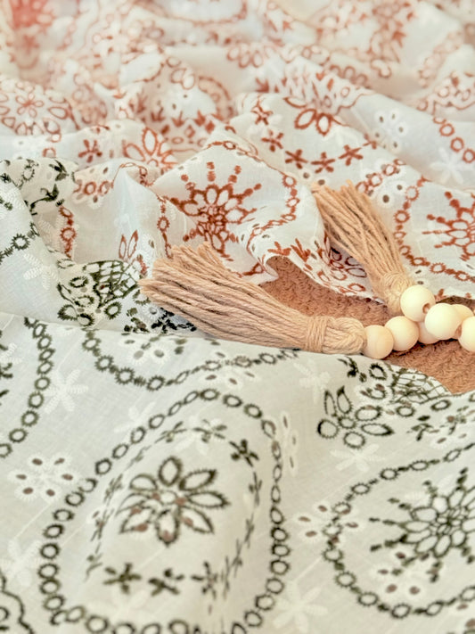 Embroidered Cotton Spring/S34