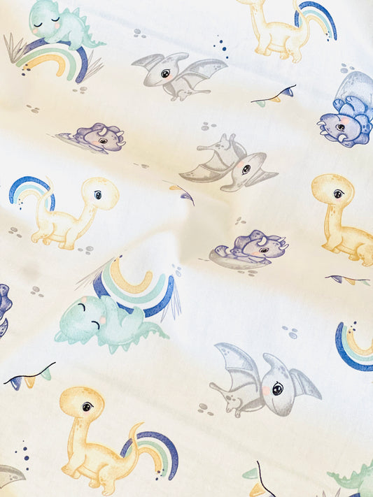 Cotton Twill Baby Dinosaur
