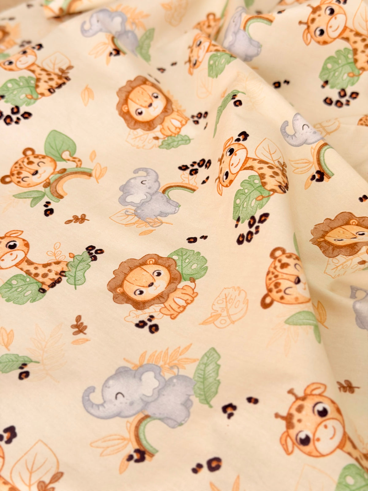 Cotton Twill Safari Friends