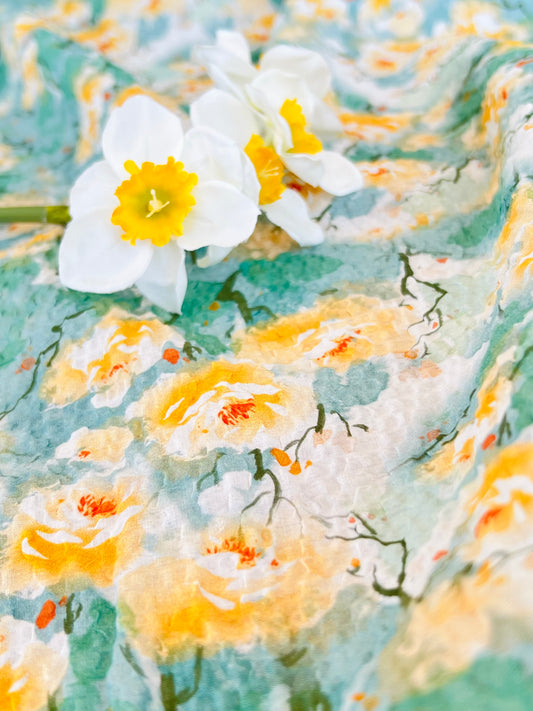 Printed Cotton Seersucker Spring/S18