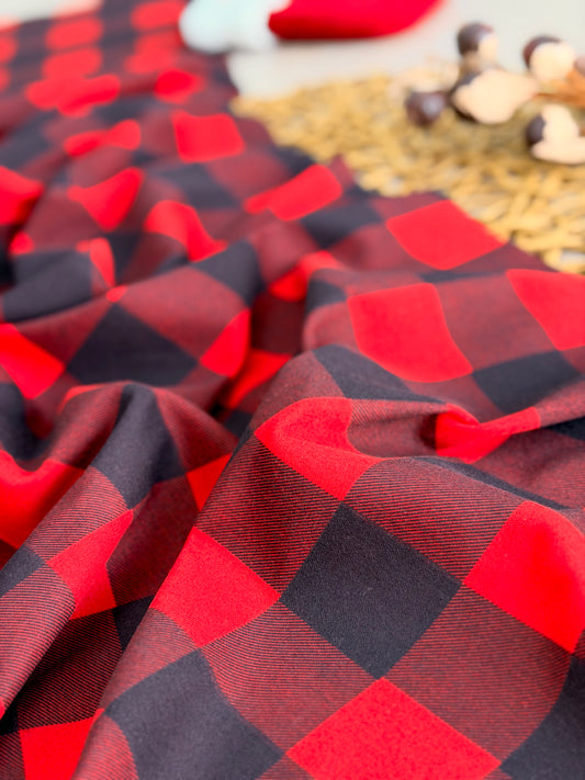 Interlock Buffalo Plaid Red