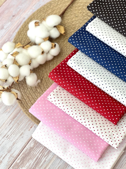 Printed Cotton Mini Dot