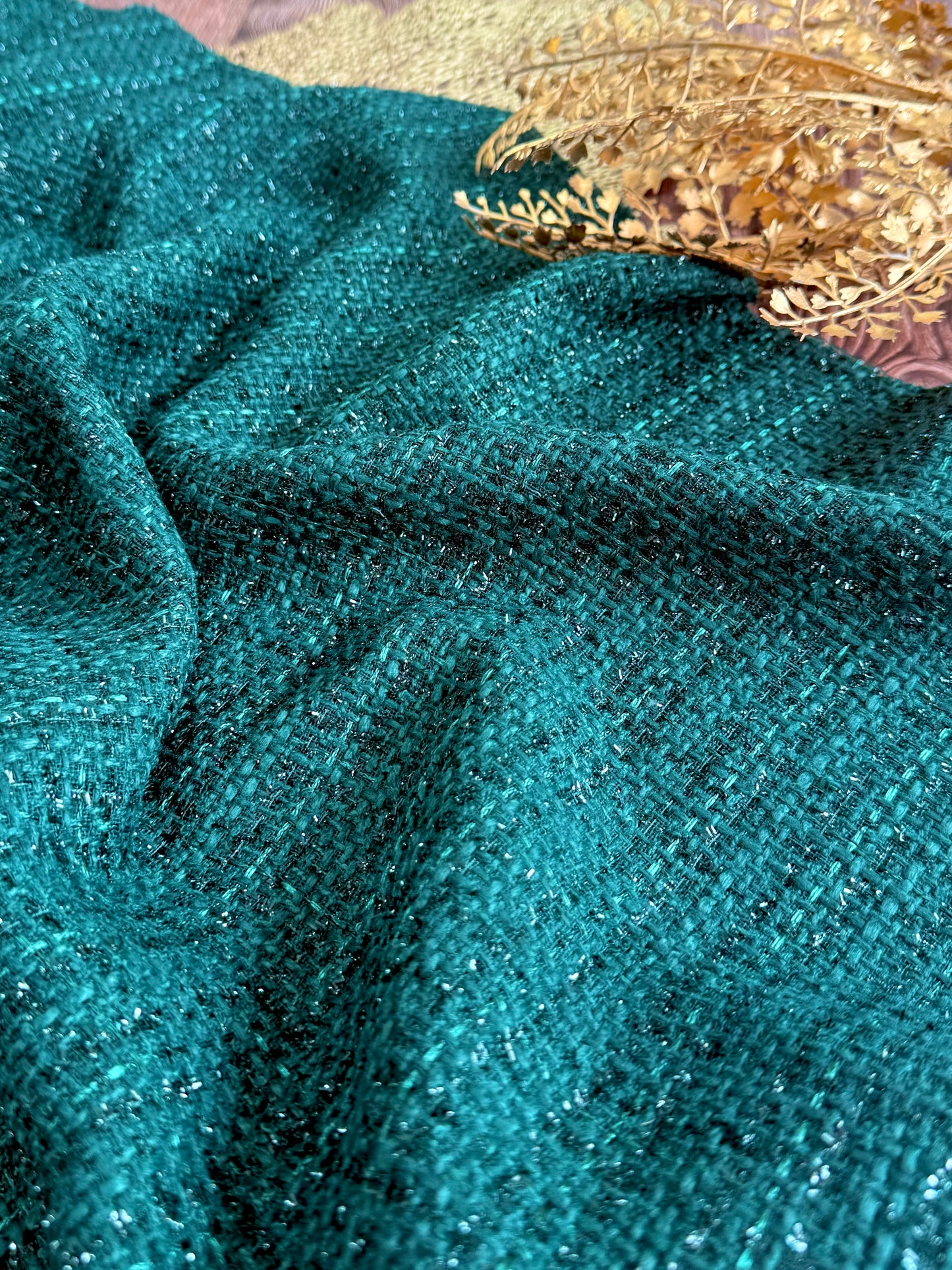 Tweed Sparkle Weave
