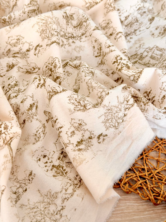 Franela Country Toile
