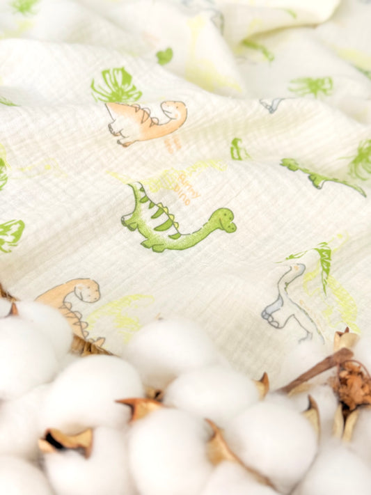 Muselina Little Dinos