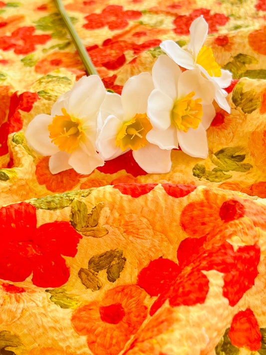 Printed Cotton Seersucker Spring/S32