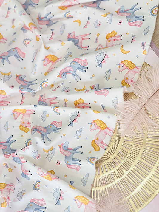 Cotton Twill Unicorns
