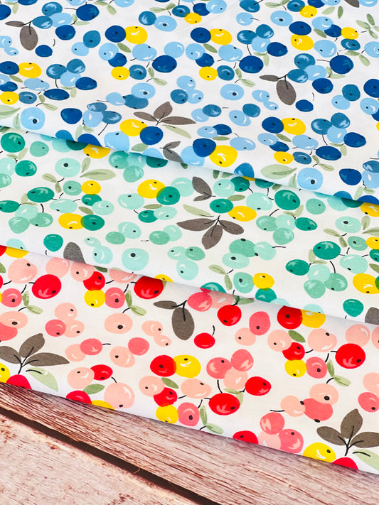 Cotton Twill Spring Cherries