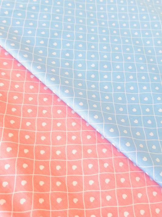 Cotton Twill Baby Hearts