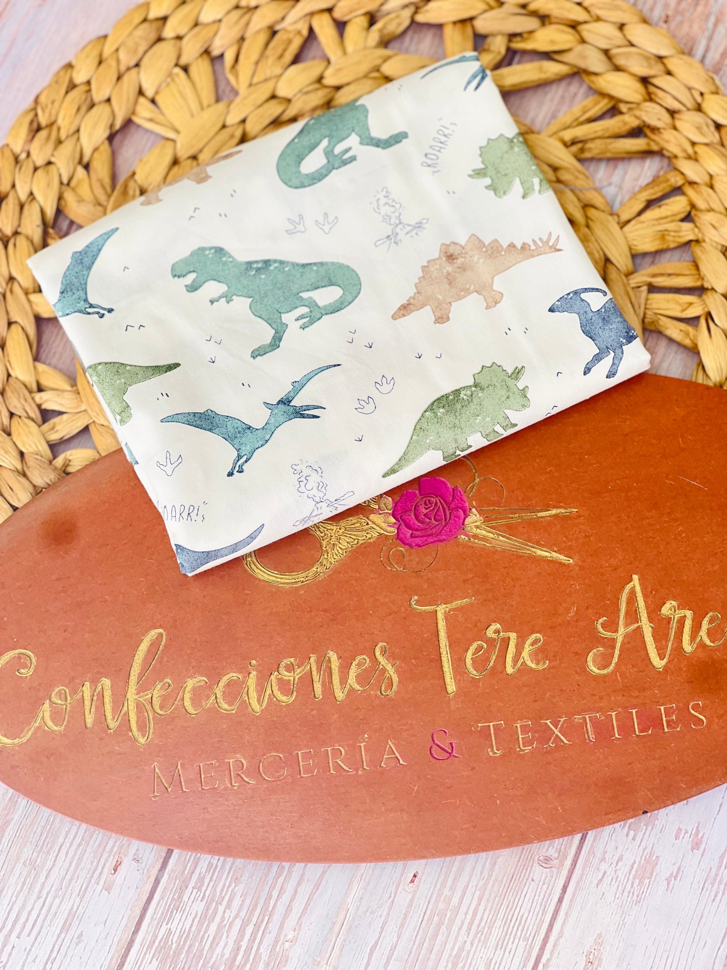 Cotton Twill Dinosaur 02