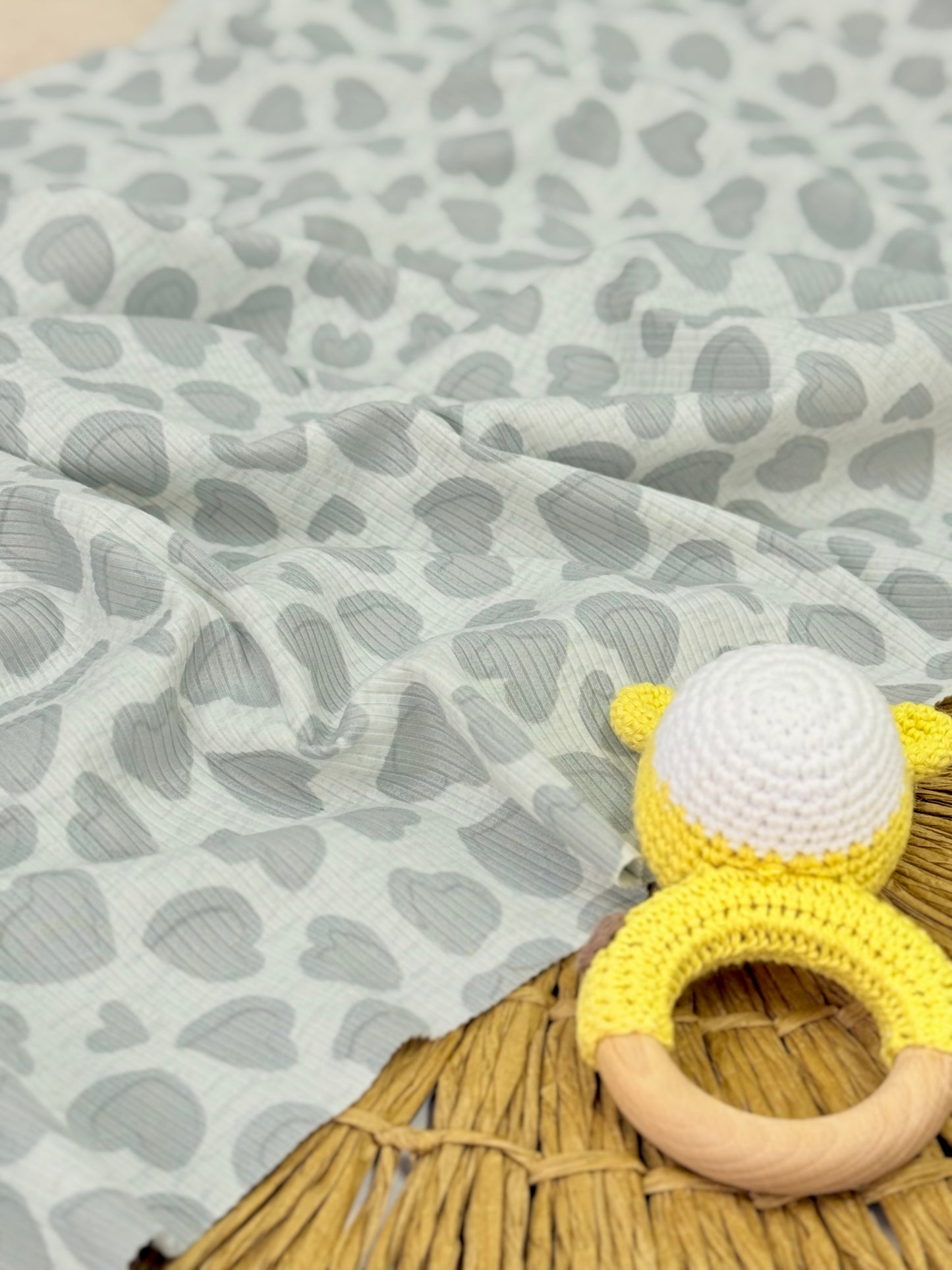 Printed Rib Heartprint