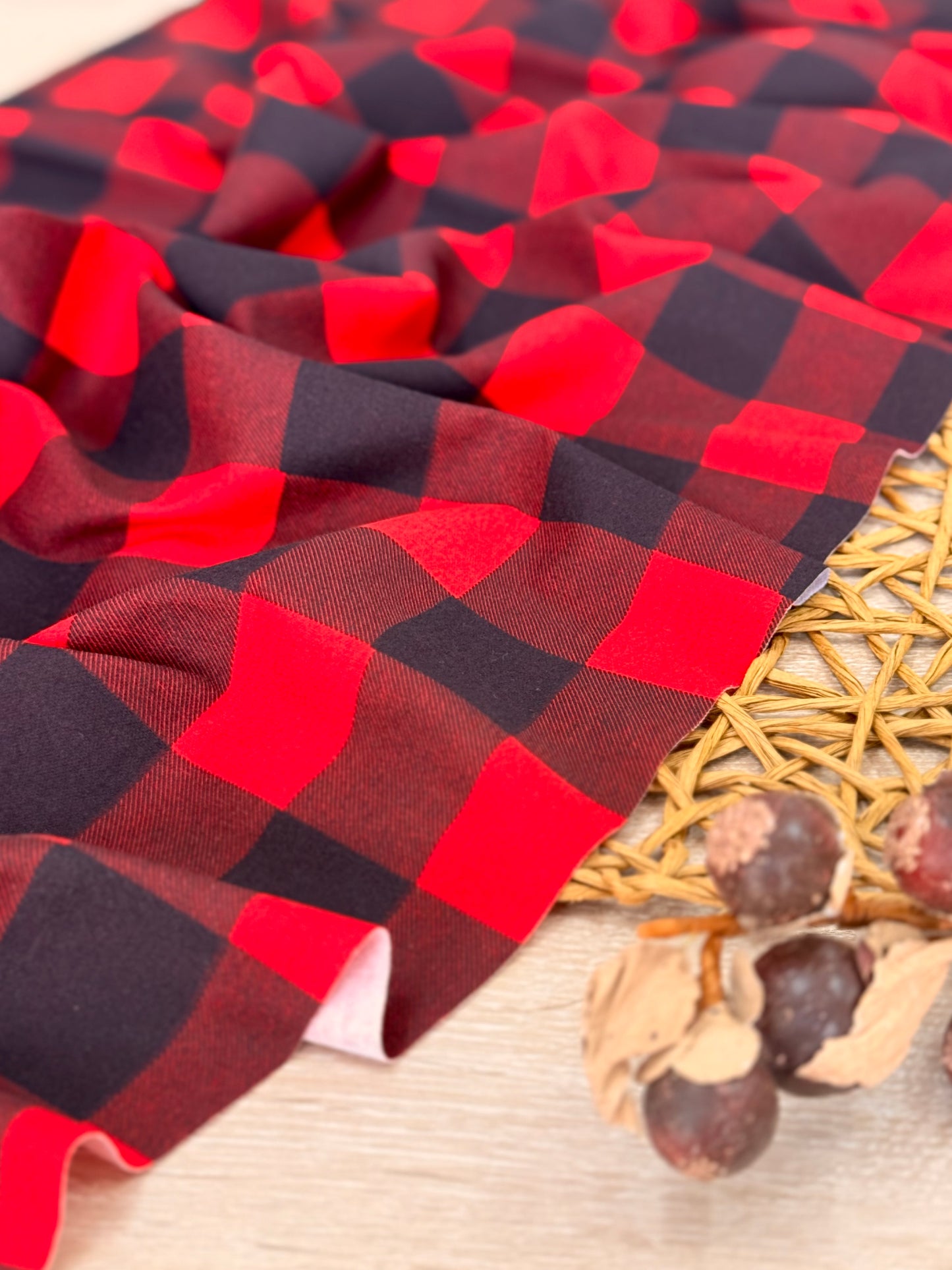 Interlock Buffalo Plaid Red