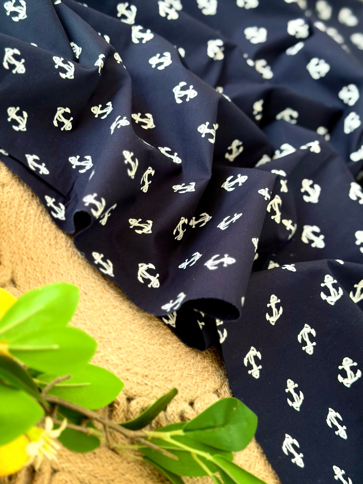 Printed Cotton Sail Away
