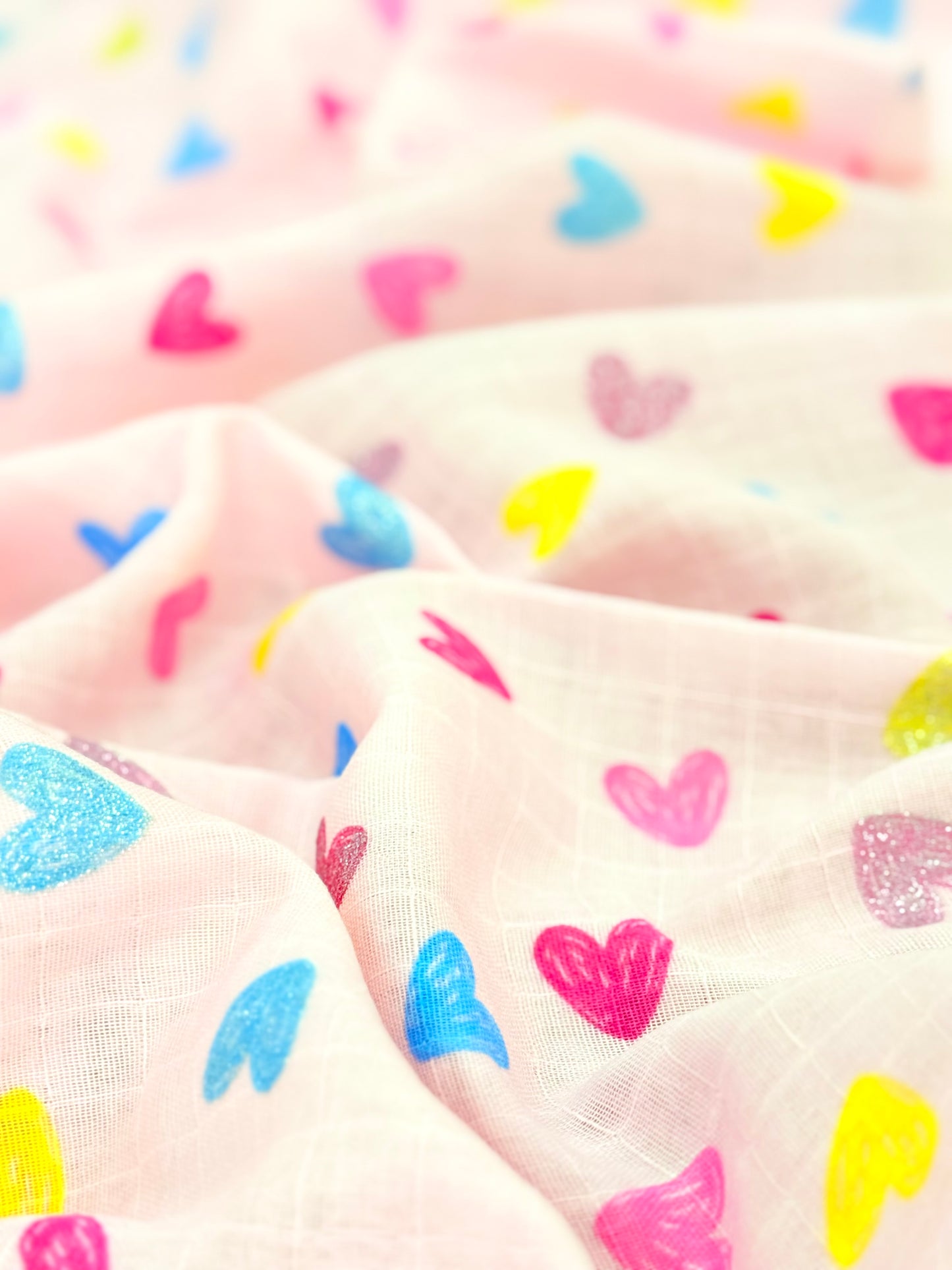 Muselina Candy Hearts
