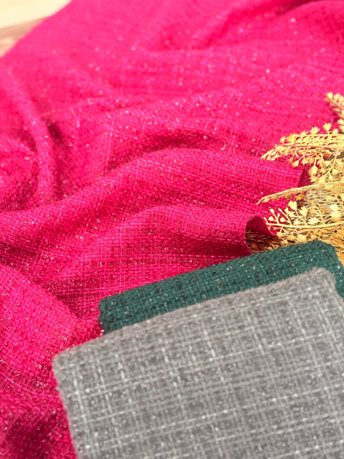 Tweed Sparkle Weave