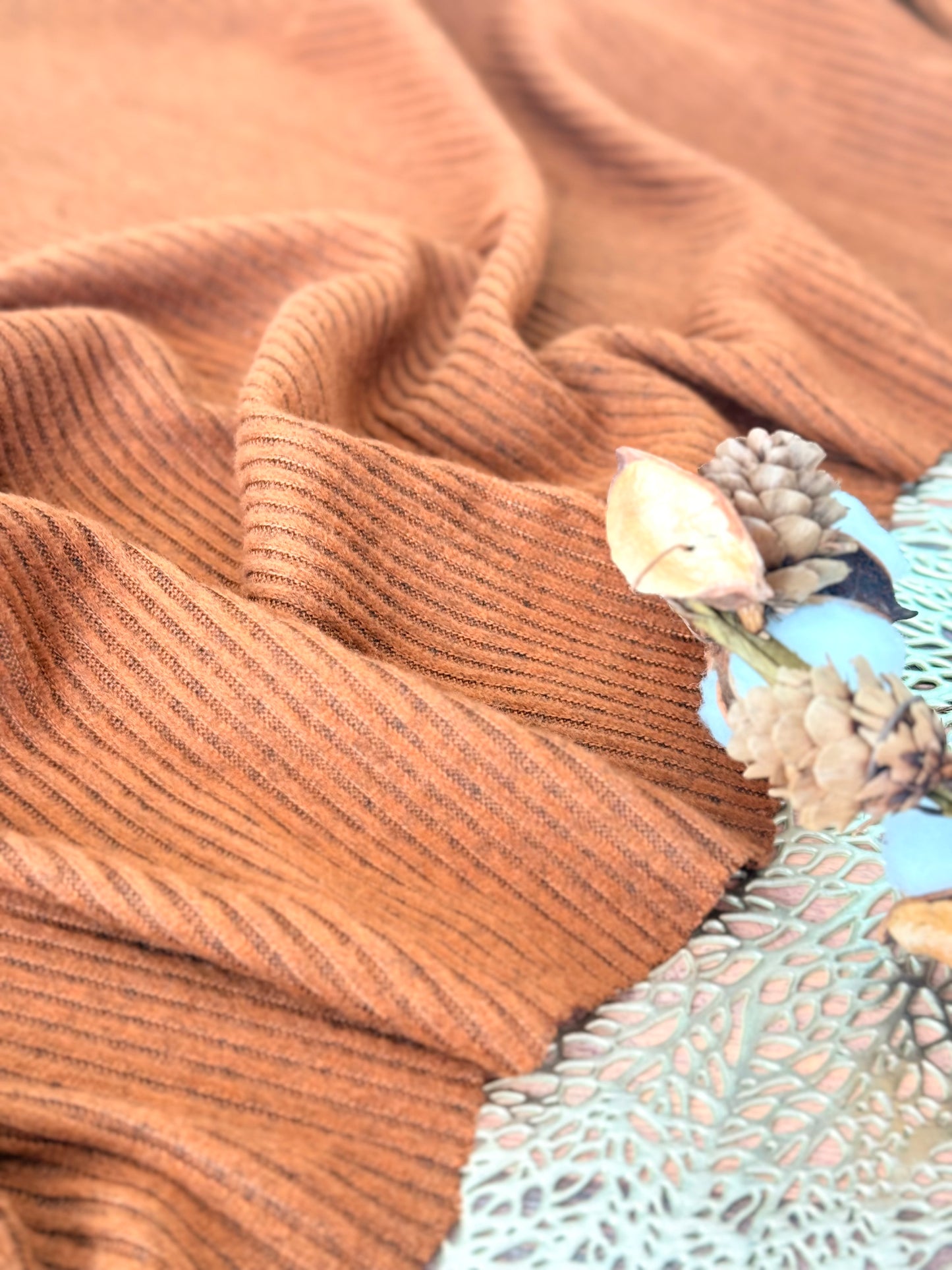 Sweater Knitted Rib Heather