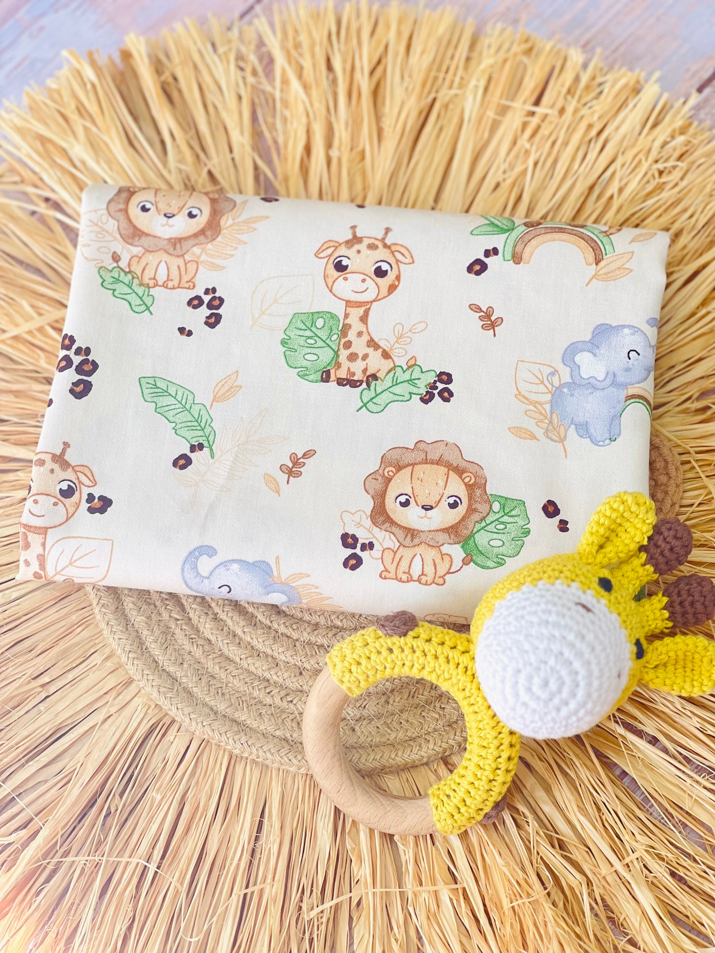Cotton Twill Baby Safari