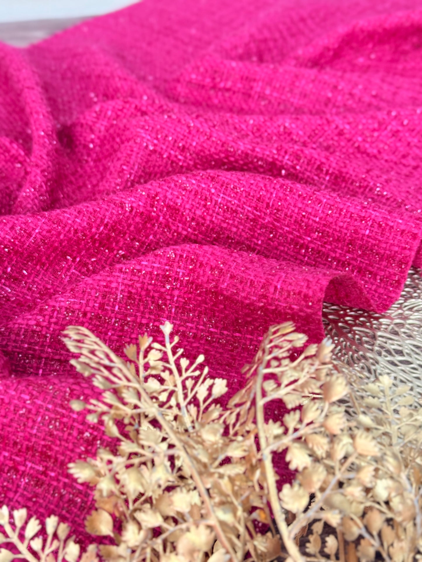 Tweed Sparkle Weave