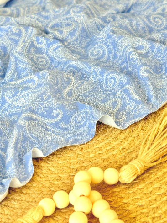 Interlock Blue Kashmir