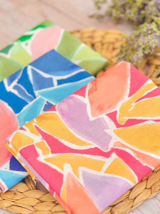 Printed Linen Floralia