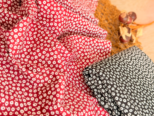 Printed Cotton Daisy Dots