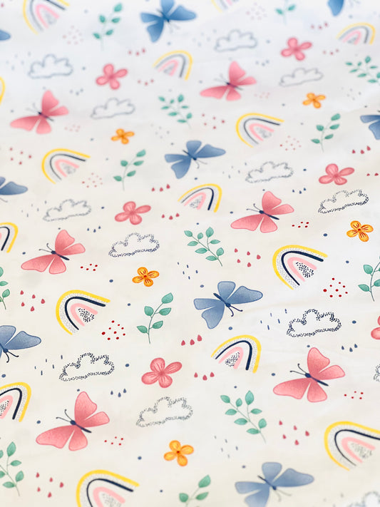 Cotton Twill Spring Butterfly