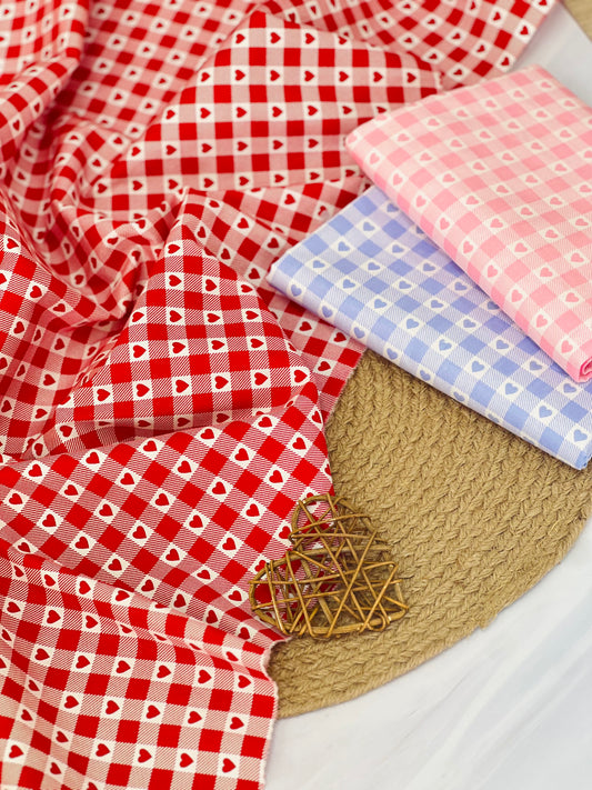 Cotton Twill Lovely Vichy