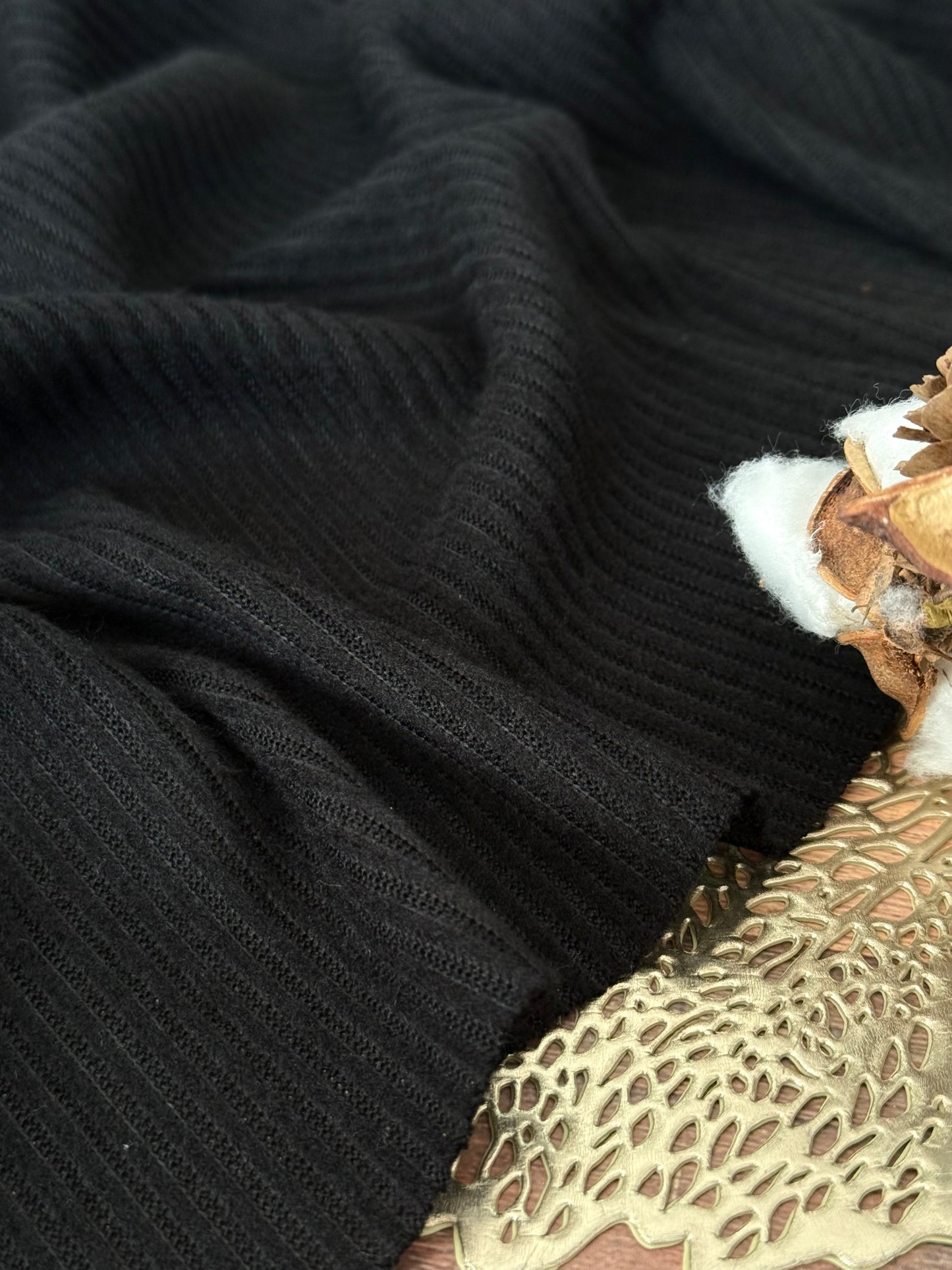 Sweater Knitted Rib Heather