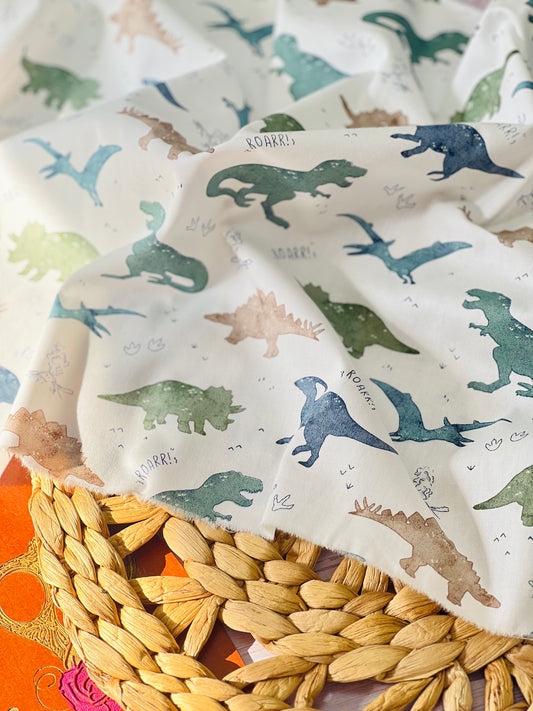 Cotton Twill Dinosaur 02